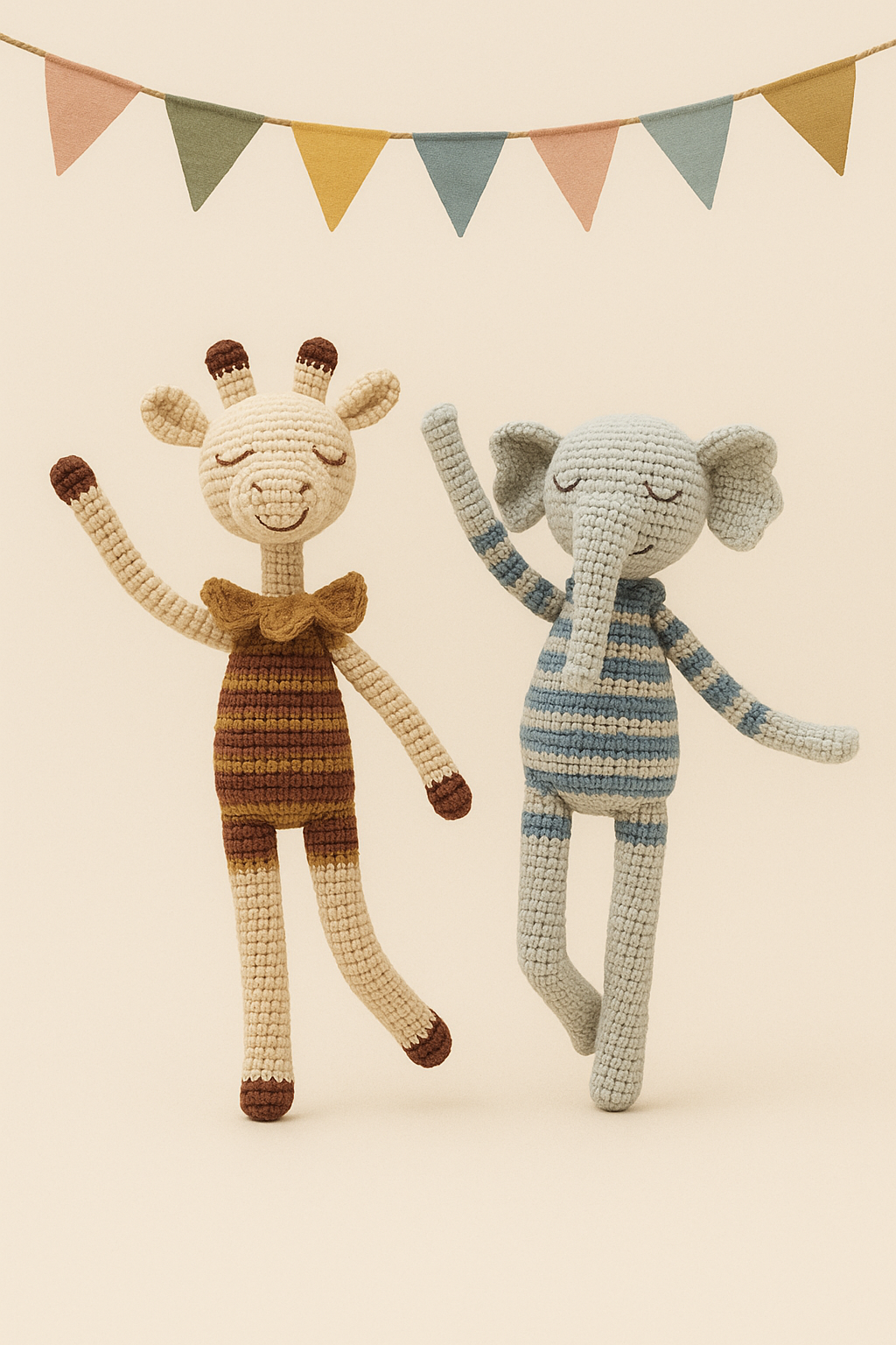 Gustave - peluche crochet