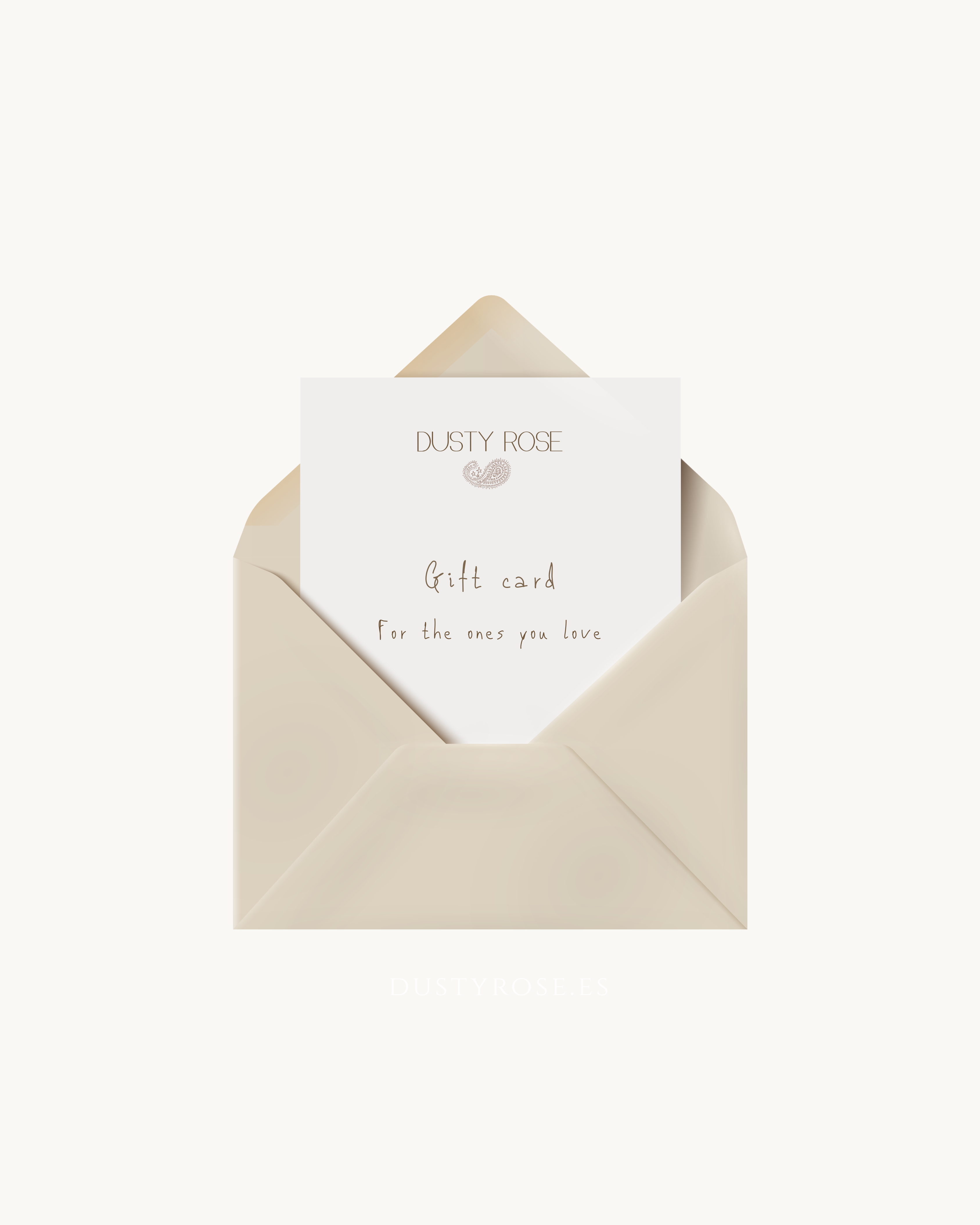 Gift Card Dusty Rose
