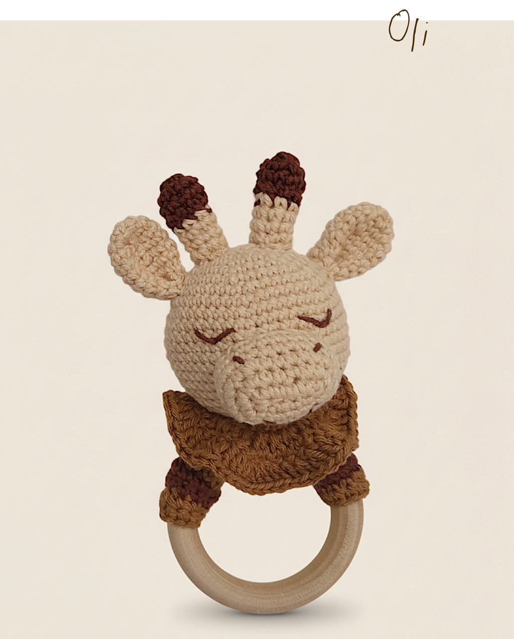Oli - sonajero crochet