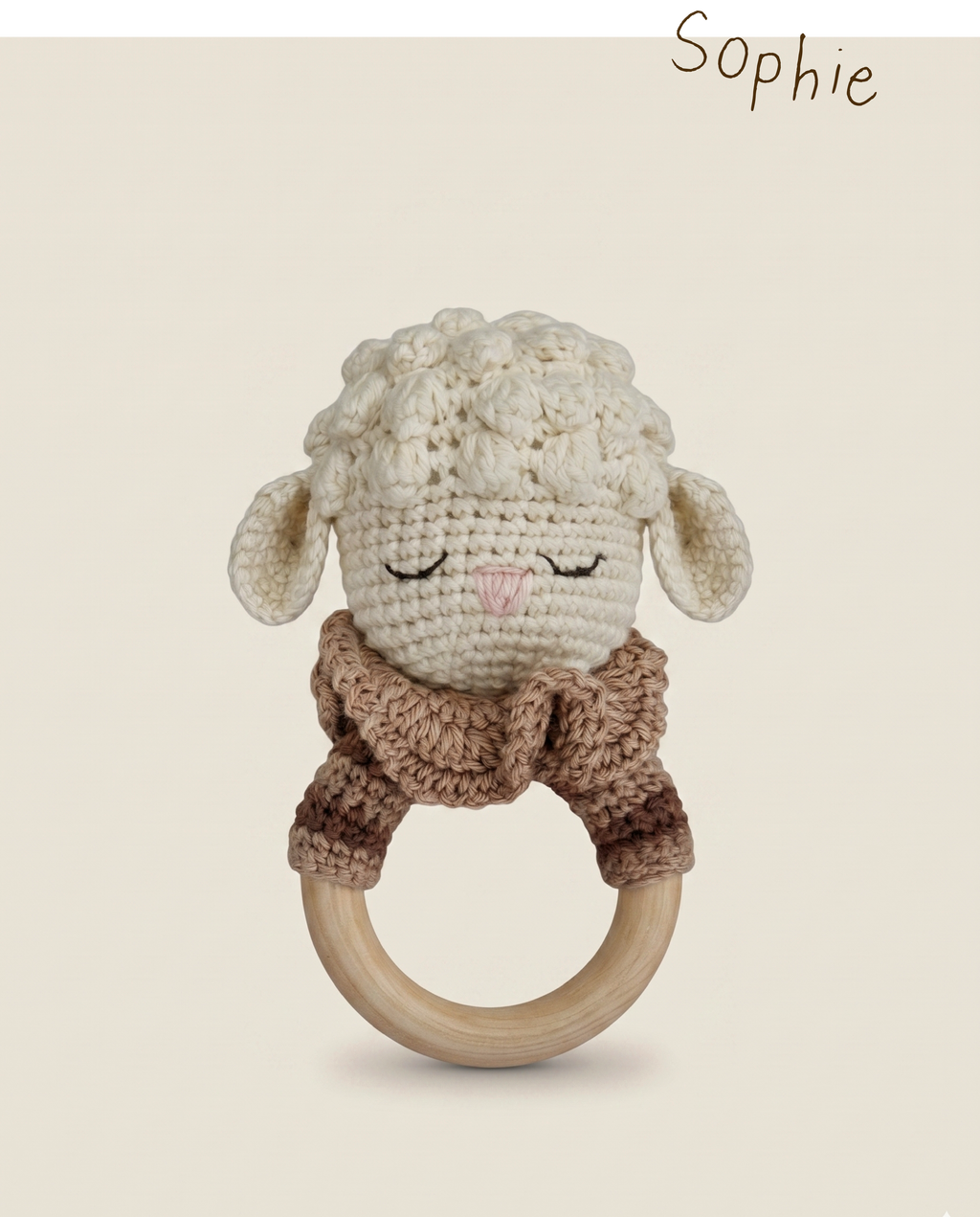 SOPHIE - Sonajero crochet